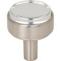 Jeffrey Alexander 1-1/8" Diameter Satin Nickel Carmen Cabinet Knob 775SN